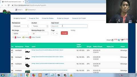 woww scrap data kurang dari 5 menit......!!!!!!