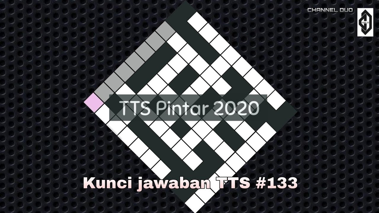 Kunci Jawaban Tts 133 Level 133 Tts Pintar 2020 Youtube