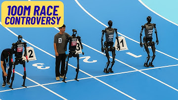 100m Robot Race Final – The Most Controversial Race in World Humanoid Robot Games