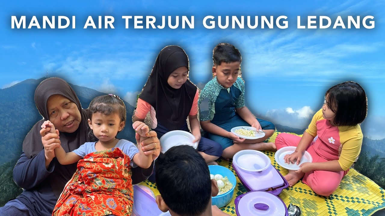 mandi-manda di air terjun gunung ledang bersama family | 📷 vlog 34#