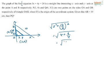 Coordinate Geometry | Advanced Example 12 and 13 | TalentSprint Aptitude Prep