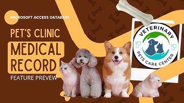 PET MEDICAL RECORD SYSTEM FEATURE PREVIEW