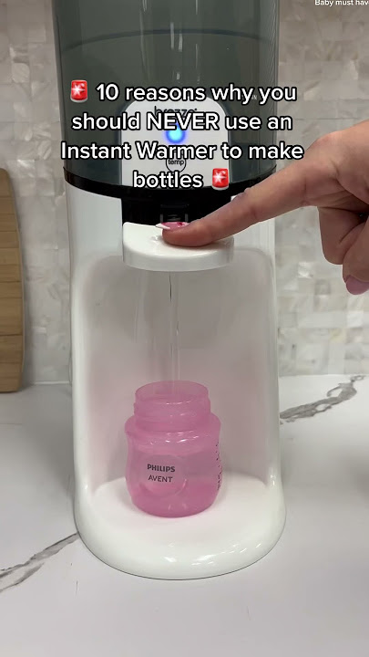 Prepara biberones en segundos con Baby Brezza Instant Warmer Advanced