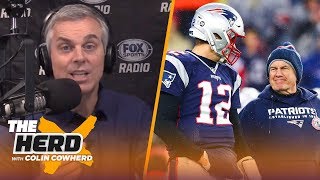 Who will win the Tom Brady-Bill Belichick divorce? Colin Cowherd weighs in | NFL | THE HERD