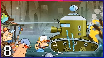 Swamp Attack - Gameplay Walkthrough - Episode 8 All Levels Boss Fight