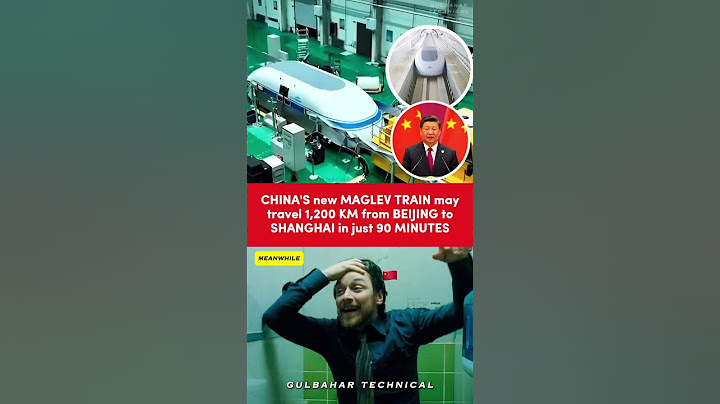 China’s Future Train Travels 1200 KM in 90 Minutes! 🛤️