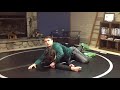 Youth wrestling demonstration  crossface and corkscrew