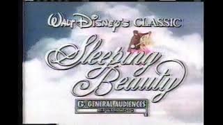 Sleeping Beauty 1986 theatrical re-release commercial 1986