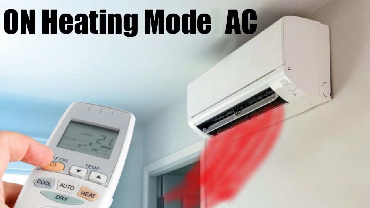 Air Conditioner ON Cooling To Heating Remote Mode