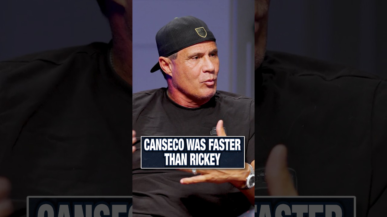Jose Canseco was FASTER Than Rickey Henderson?