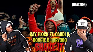 Kay Flock - Shake It feat. Cardi B, Dougie B \& Bory300 (Official Video) | REACTION
