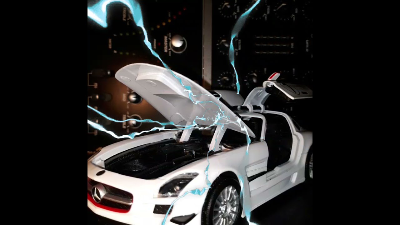 My Mercedes Benz SLS TWIN-TURBOCHARGED AMG GT3😎💪😉👍