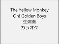 The Yellow Monkey Oh! Golden Boys 生演奏 カラオケ Instrumental cover