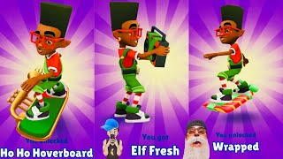 Subway Surfers X-mas Elf Frash & Ho Ho Hoverboard Unlocked