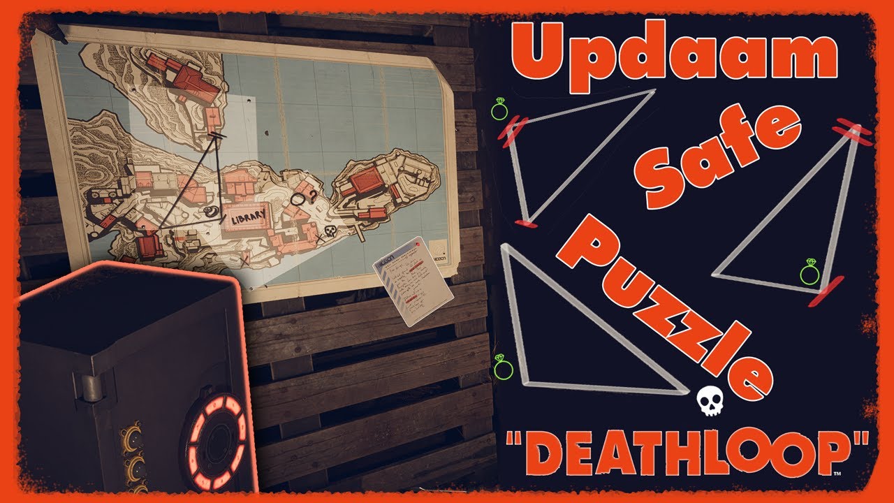 Updaam Safe Code Guide Deathloop YouTube