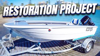 Fibreglass  Boat Restoration Project!