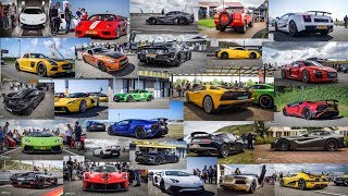 Best of supercar sounds 2017 - mega compilation by pb stradale