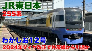 【JR東日本】特急わかしお号に安房鴨川駅から東京駅まで乗り鉄して来ました！