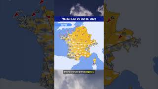 Weather forecast from Wednesday, April 29th to Friday, May 1st, 2026