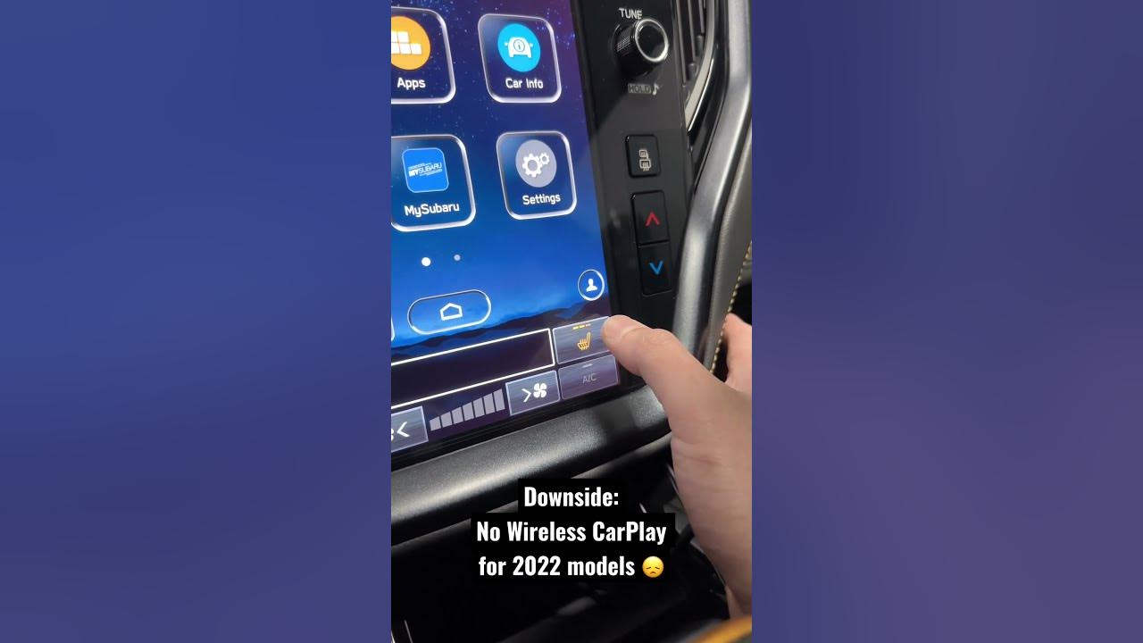 Subaru Firmware Update (March 2023) 2022 Outback Wilderness shorts
