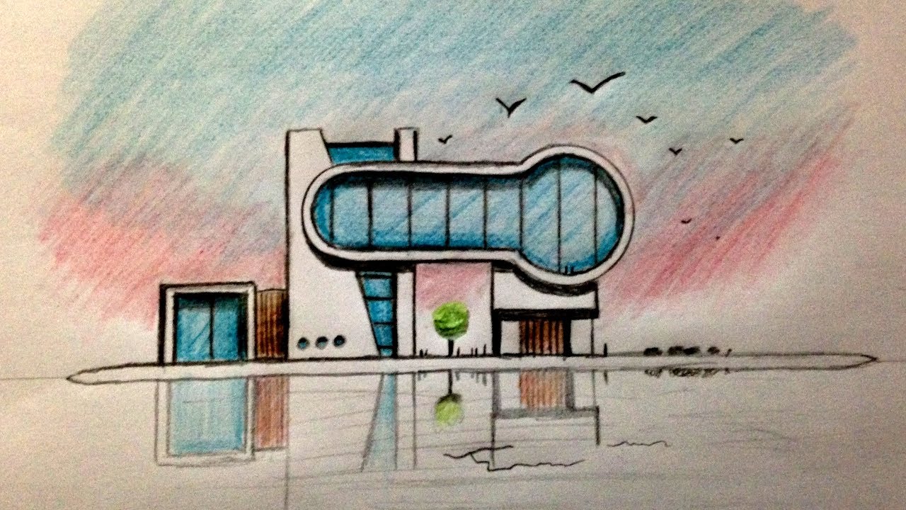 Best Architecture Design Drawing Background - Architecture Boss