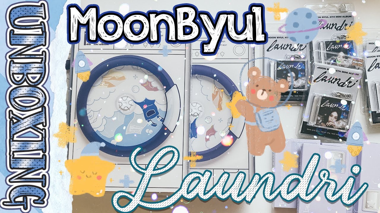 ~ MOON BYUL - LAUNDRI 🧺 | Самый важный камбэк этого года | Распаковка ~