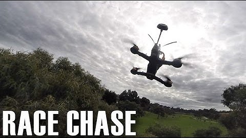 FPV Race Chase Drone Formation