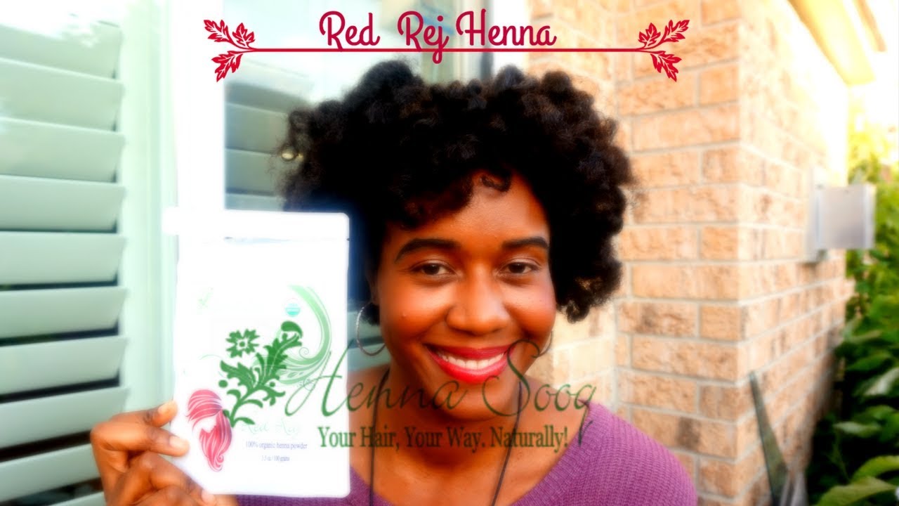 First Time Using Henna Red Raj In My Natural Hair Ft Henna