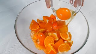 Grab 4-5 tangerines🍊 and make a delicious cake! VERY SIMPLE and VERY GOOD!