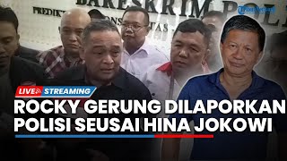 🔴LIVE: Barisan Ksatria Nusantara Laporkan Rocky Gerung ke Polisi Imbas Dugaan Hina Jokowi