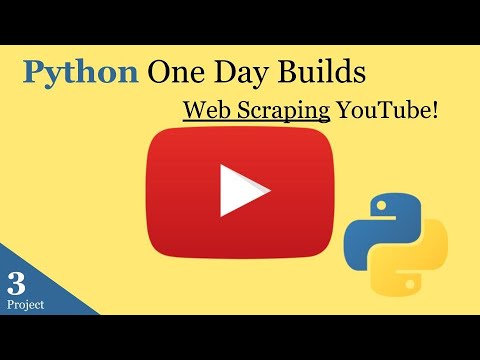 โปรแกรมดึงเน็ต  2022  Web Scraping Popular YouTube Videos | Python One Day Builds