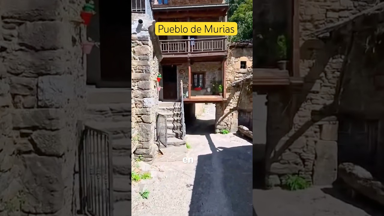 Pueblo de Murias #aller #asturias #xurbeo