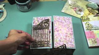 Garden Fable Gatefold Album Tutorial, Part 1