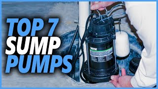 Best Sump Pump In 2024 | Top 7 Sump Pumps For Your Home & Basement or Crawlspace