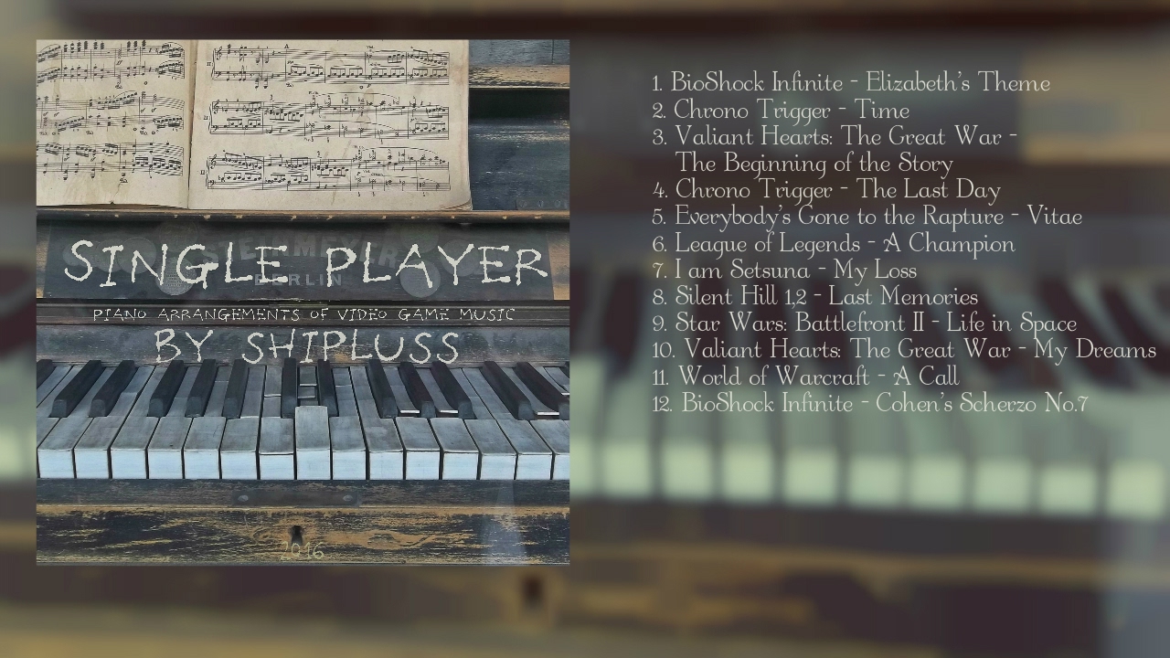 Video Game Music on Piano by Shipluss