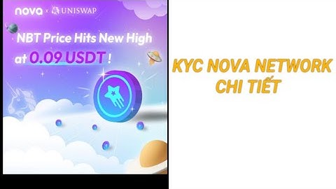 Hướng dẫn KYC Nova network chi tiết