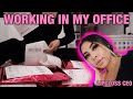 Entrepreneur Life 25: WORKING IN MY LIPGLOSS OFFICE!