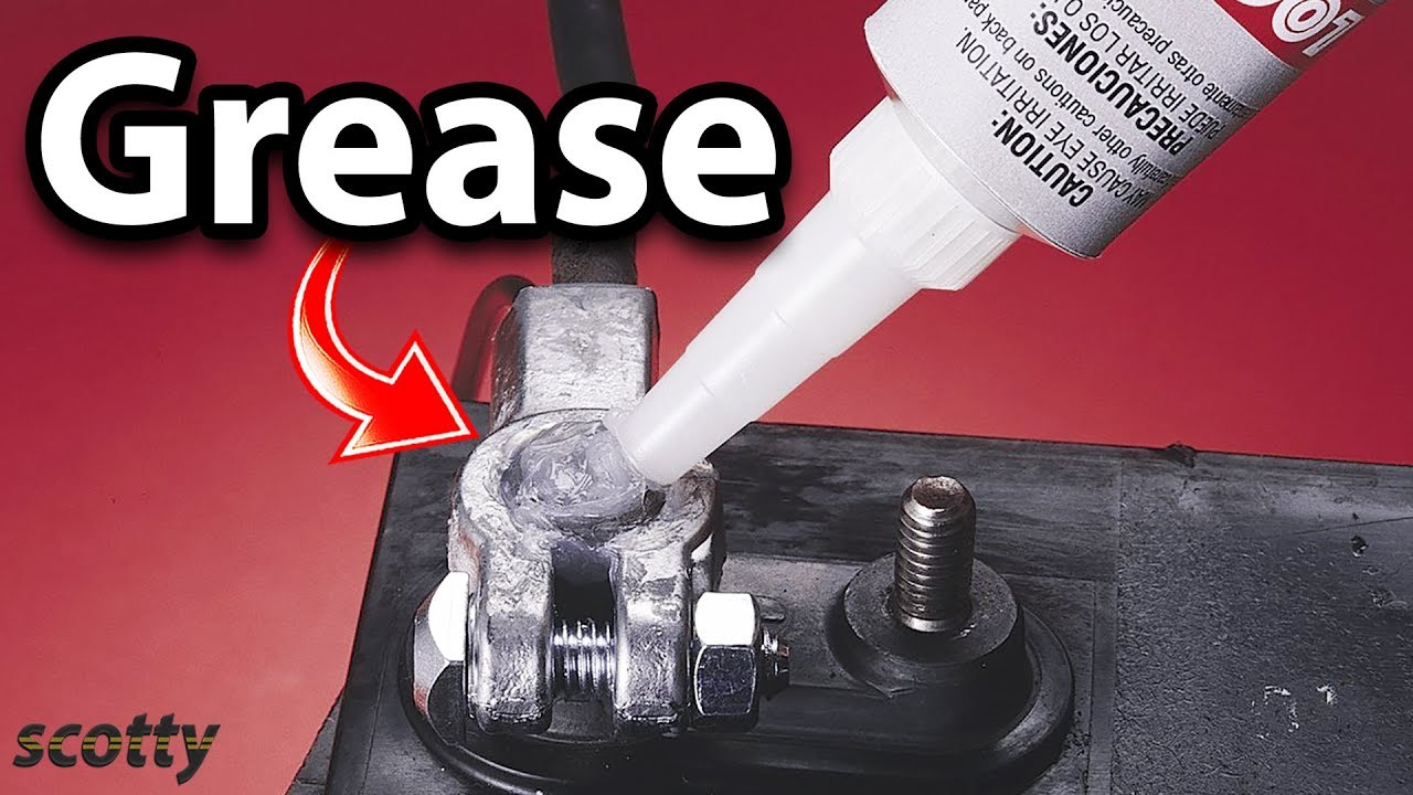 How to Apply Battery Terminal Grease  