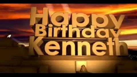 Happy Birthday Kenneth