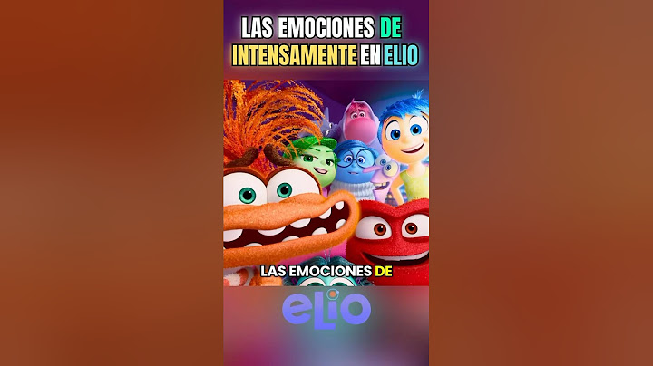 Las emociones de INTENSAMENTE 2 aparecen en el avance de ELIO DE #PIXAR? 😱🌎💫 #Shorts #Disney