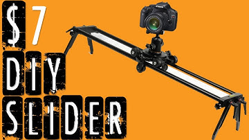 DIY Camera Slider for $7 in 3 Minutes (Ep. 1)