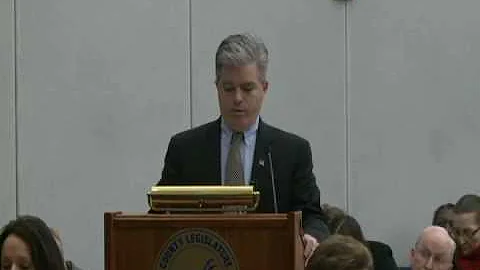 County Executive Bellone Presents the Fiscal Analy...