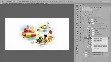 WaterColor FotoBlendz Masks with Digital Scrapbooking Project Album Templates in Adobe Photoshop