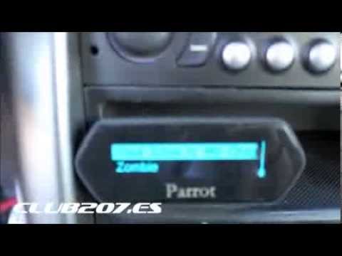 Parrot UNIKA + MKi9100 working in a Peugeot 207