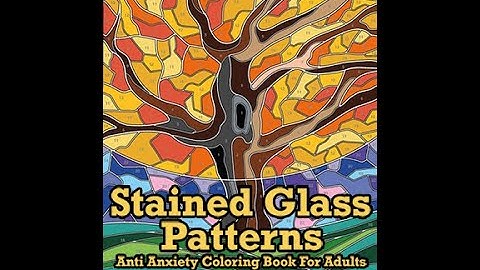 Flip Through Stained Glass Patterns CBN by Color Questopia