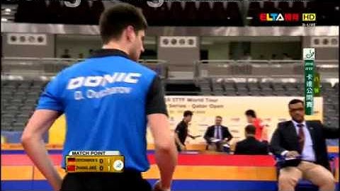 2016 Qatar Open MS QF OVTCHAROV Dimitrij   ZHANG Jike HD Full Match Chinese