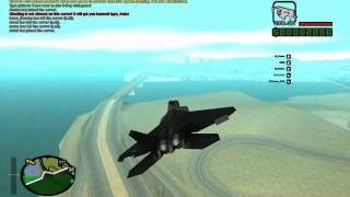 GTA San Andreas YF-22 paintscheme for F-22