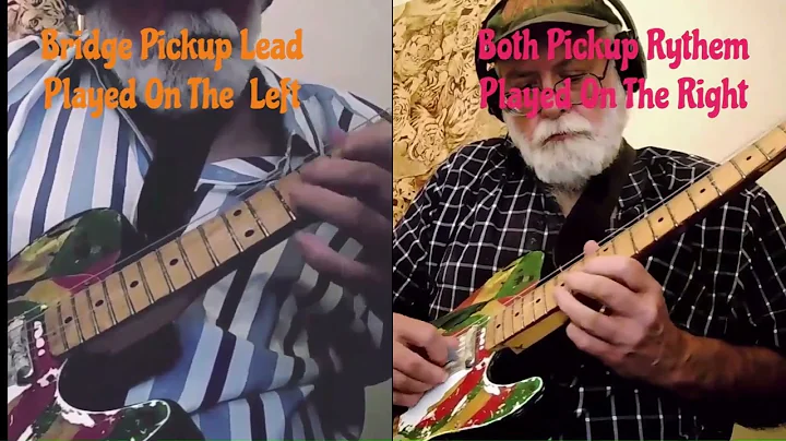 DUET MADE FROM BRIDGE PICKUP ON THE LEFT BOTH PICK...