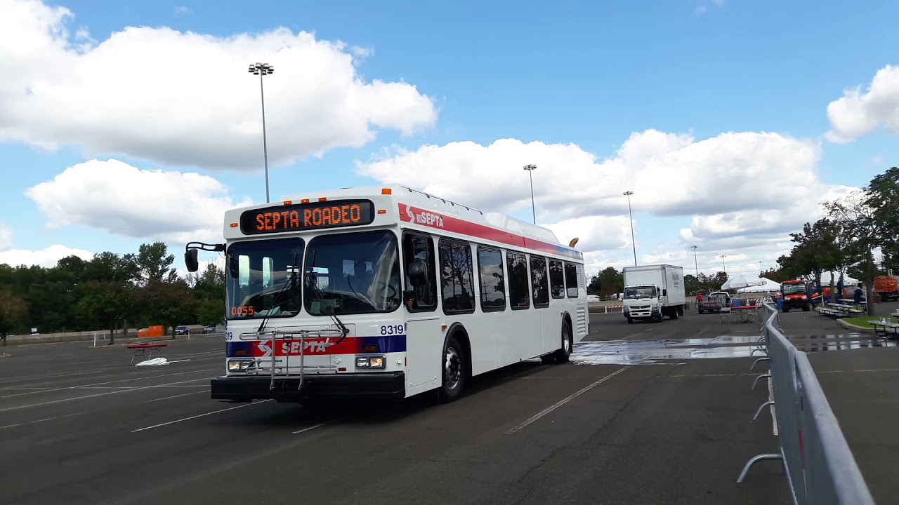 New Flyer 8319 at the 2017 SEPTA bus roadeo YouTube