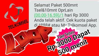 Cara Daftar Paket Nelpon Murah Telkomsel Tahun 2020 Part 1